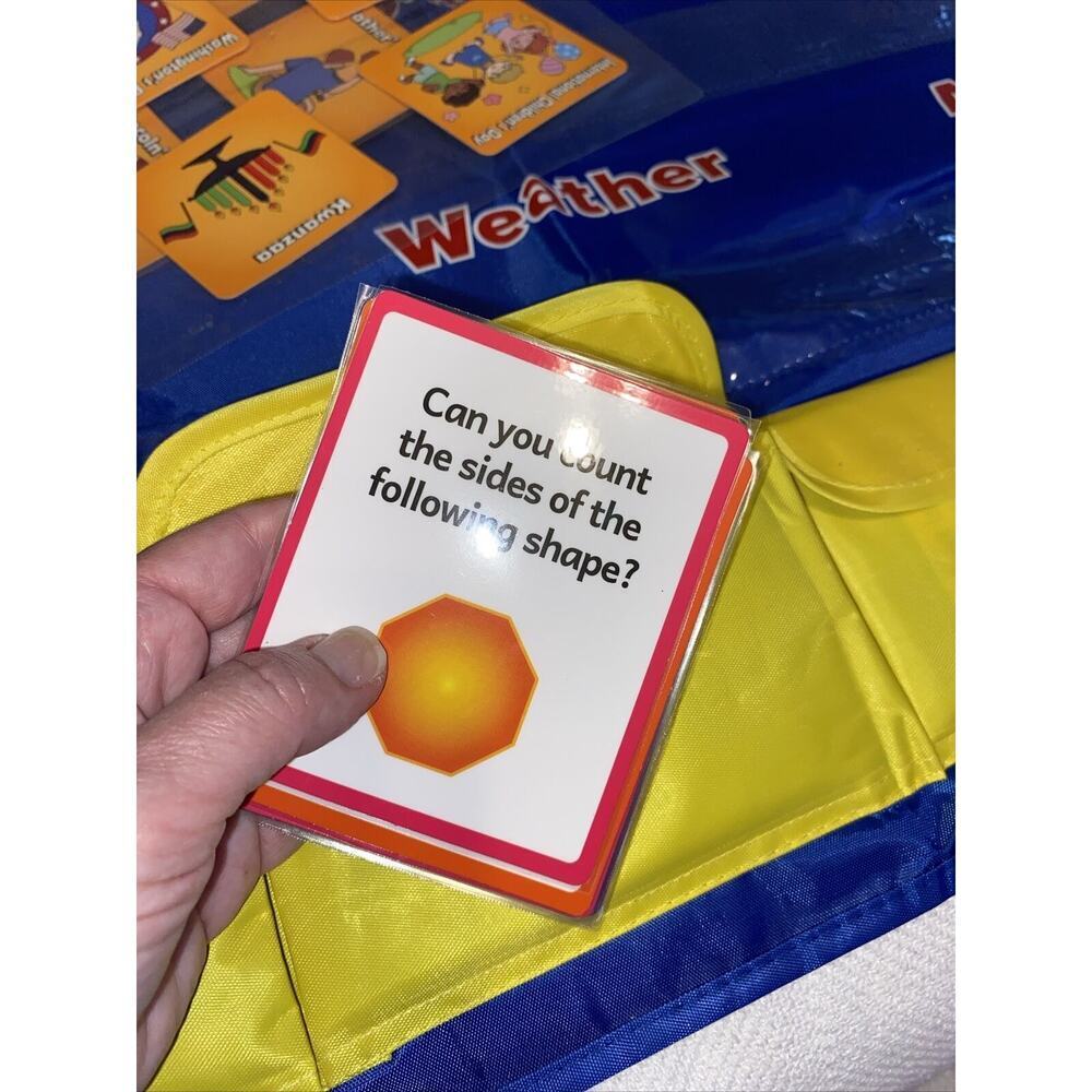 Learning Resources Classroom Calendar And Weather Pocket Chart New With All Card